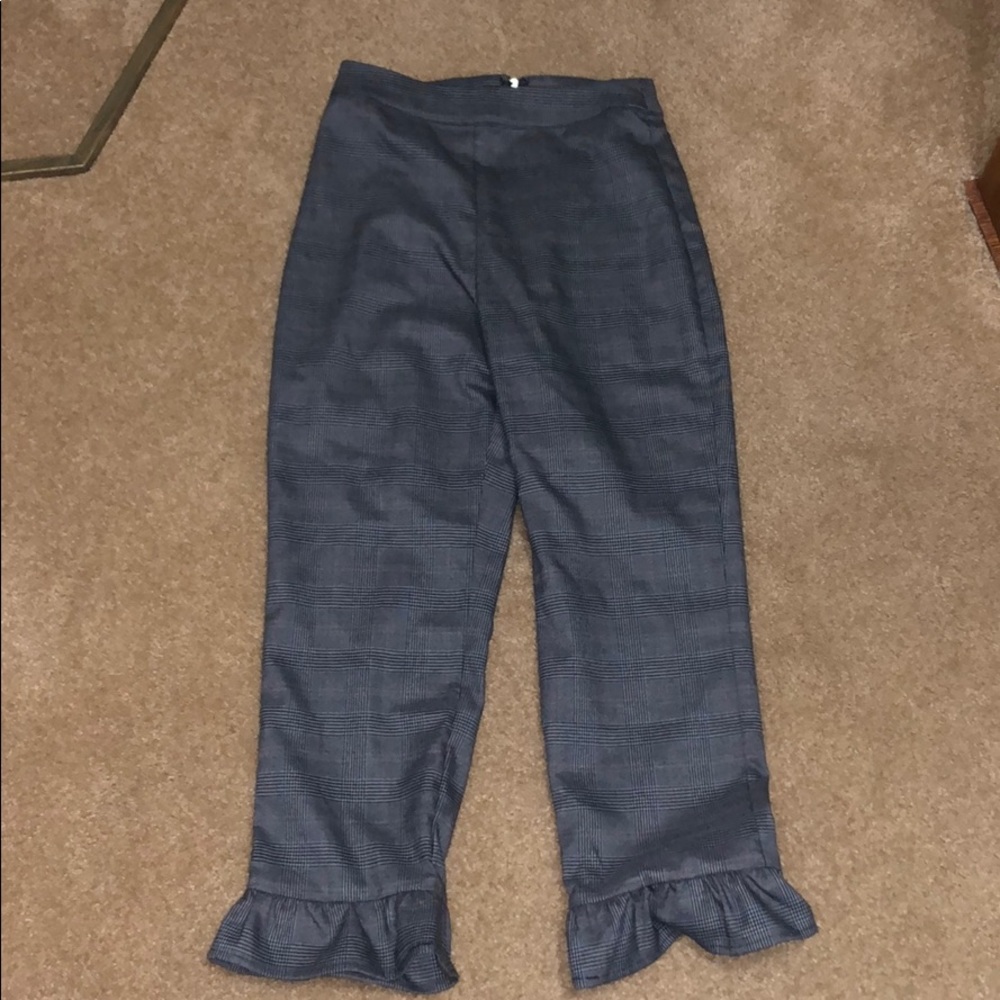 Plaid Trousers